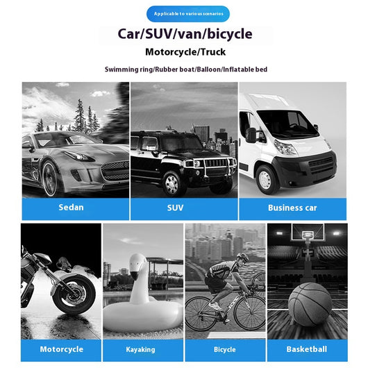 Compresor de Aire Portátil 12V para Auto - Inflador Eléctrico - Image 5