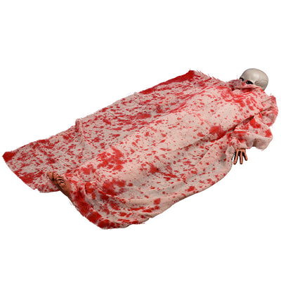 Decoración Interactiva de Zombie con Pelo Luminoso y Efectos de Sonido - Image 13