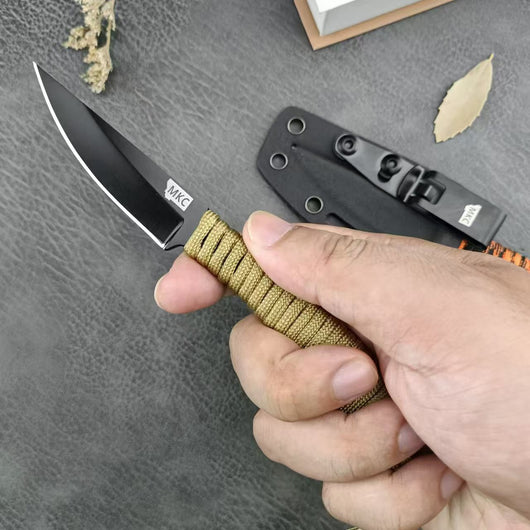 Cuchillo de Supervivencia y Defensa Personal de Alta Dureza para Cortar Cuerda - Image 9