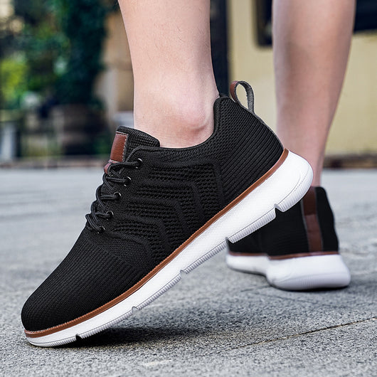 Zapatos Deportivos Talla Grande para Hombre - Malla Flyknit Ultraligera - Image 2