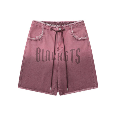 Shorts de Mezclilla Degradado Lavado para Hombre - Perfecto para Verano - Image 10