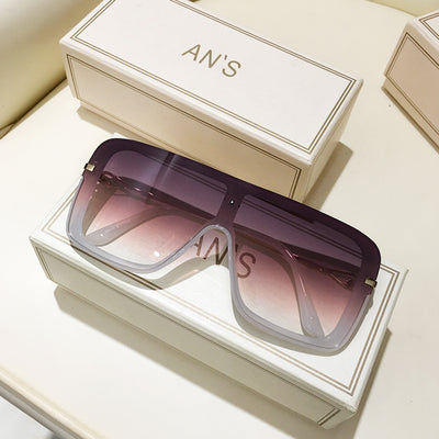 Gafas de Sol Grandes Integradas para Mujer - Image 13