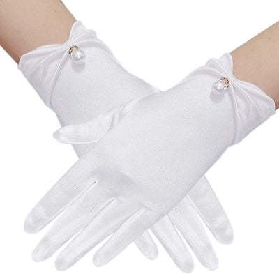 Guantes Cortos de Satén Personalizados para Mujer - Image 32