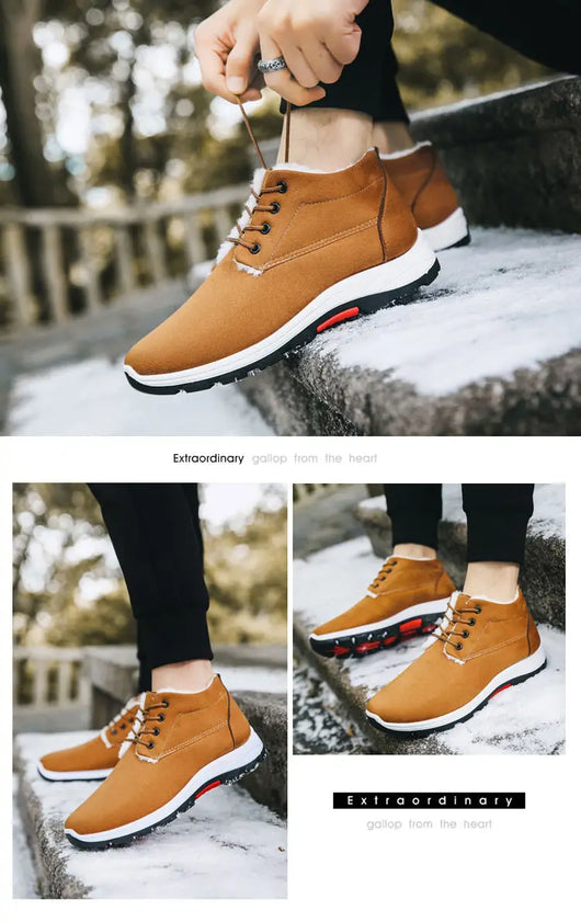 Zapatos Casuales Británicos de Algodón Resistente - Image 15