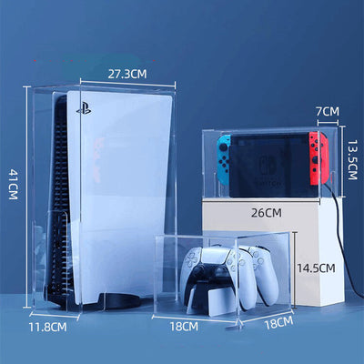 Estuche Protector de Acrílico con Asa para PS4 Slim - Refrigeración y Almacenamiento - Image 14