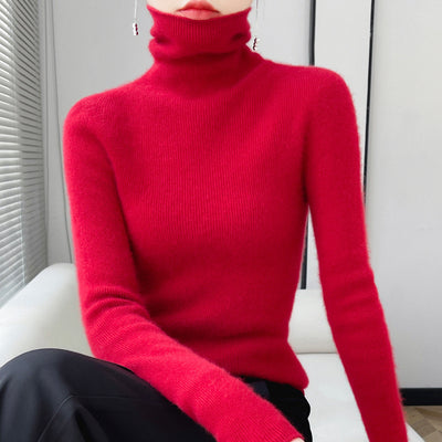 Polera Térmica Ajustada para Mujer - Base Interior Elástica Otoño Invierno - Image 15