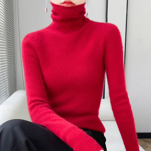 Polera Térmica Ajustada para Mujer - Base Interior Elástica Otoño Invierno - Image 15