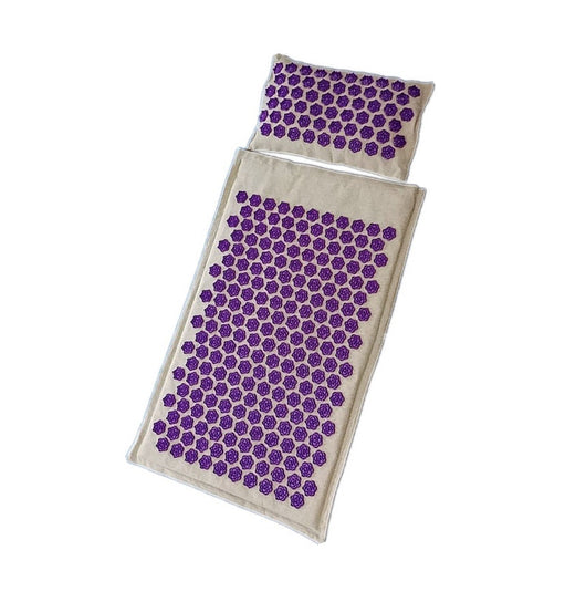 Tapete de Acupresión Loto Algodón y Lino para Yoga y Relajación - Image 4
