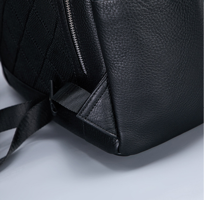 Mochila de Cuero Genuino Estilo Retro para Hombre - Image 16