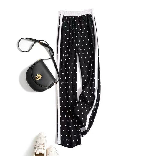 Pantalones Anchos de Chifón Suave y Transpirable para Mujer - Image 2