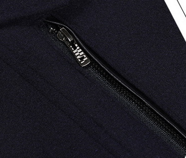 Abrigo Elegante de Lana para Hombre con Cuello Bufanda - Image 12