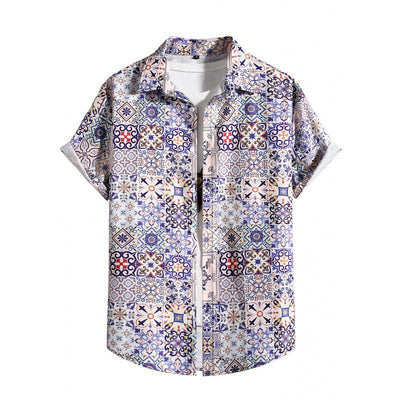 Camisa Suelta de Playa para Hombre - Manga Corta y Cómoda - Image 15