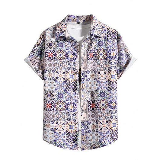 Camisa Suelta de Playa para Hombre - Manga Corta y Cómoda - Image 15