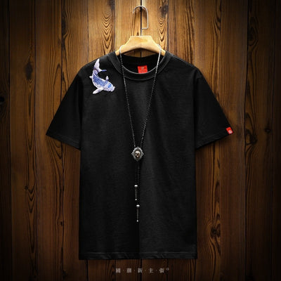 Playera Bordada con Carpa para Hombre - Manga Corta - Image 11