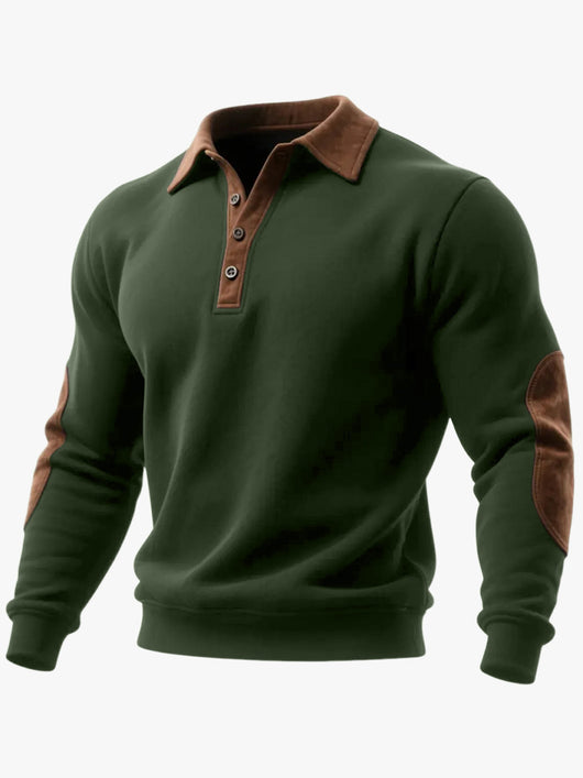 Sudadera Tipo Hoodie con Cierre de Medio Zip y Estampado 3D Étnico para Hombre - Image 13