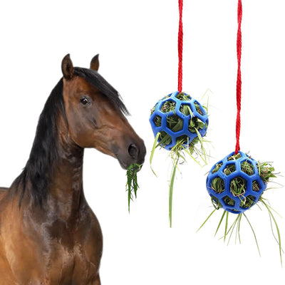 Comedero Colgante Estable con Pelota Juguete para Caballos - Image 17