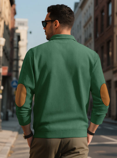 Suéter Casual de Cuello Alto para Hombre - Otoño e Invierno - Image 34