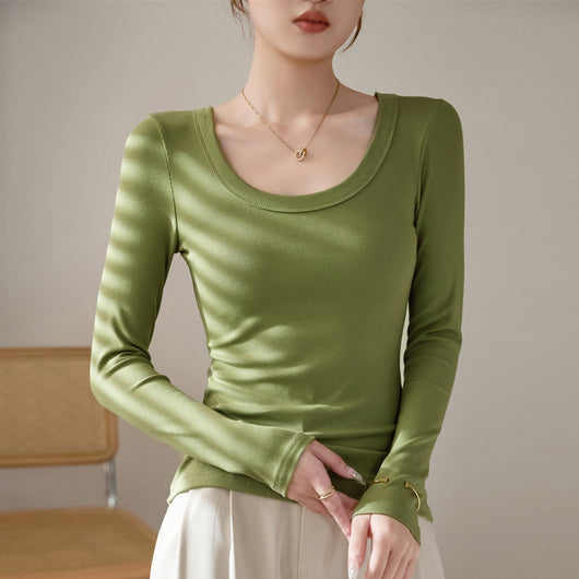 Camiseta Larga Holgada de Algodón para Mujer - Efecto Adelgazante - Image 7