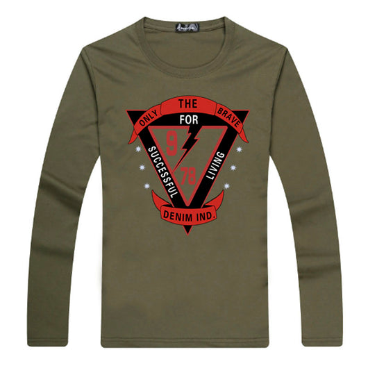 Camisa de Manga Larga Estampada en Colores Sólidos - Image 9