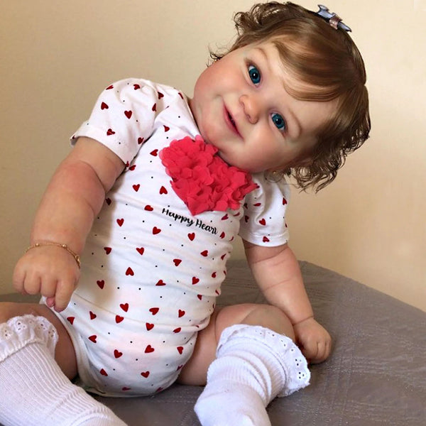 Muñeca Reborn Realista de 24 Pulgadas