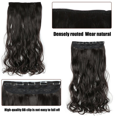 Extensiones de Cabello Ondulado Largo Voluminoso - Efecto Natural Sin Rastro - Image 28