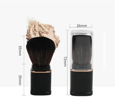 Brocha de Maquillaje Retráctil Portátil de Cabezal Único - Image 11