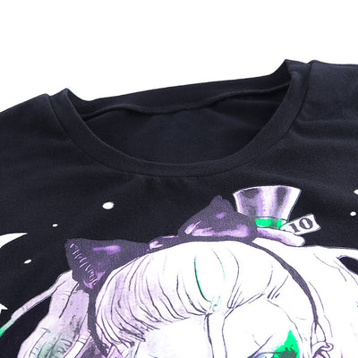 Camiseta Estampada Básica para Estudiantes - Manga Corta Mujer - Image 15