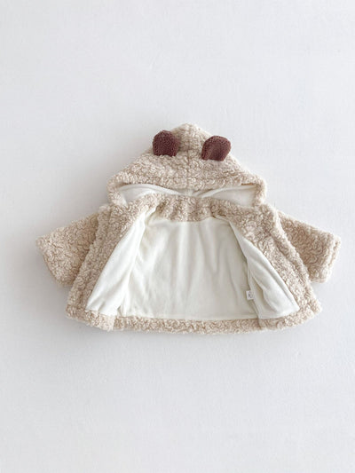 Abrigo Infantil con Orejas de Osito Acolchado y Cálido - Image 27