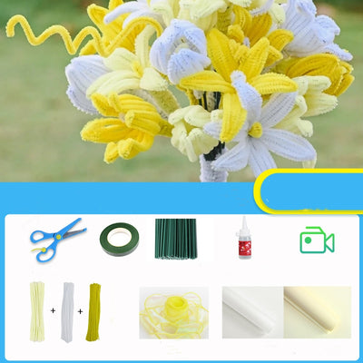 Kit DIY Ramo de Flores Hecho a Mano para Niñas - Día de la Mujer - Image 16