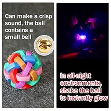Pelotas Interactivas con Luz y Sonido para Perros y Gatos - Image 12