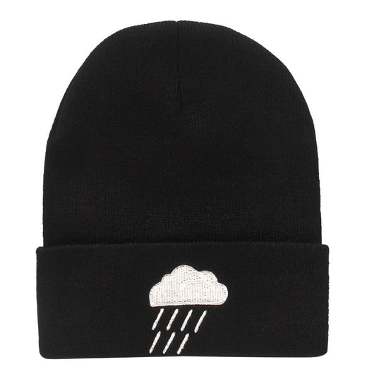 Gorro Hip Hop de Lana con Bordado Creativo - Gorro Tejido para Clima Frío - Image 6