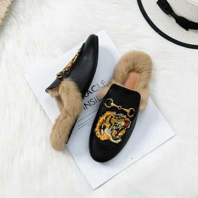 Zapatos Planos Tipo Conejo para Otoño e Invierno - Image 19