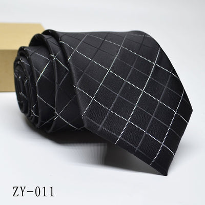 Corbata Clásica Rayada 1200D para Hombre - Elegancia Profesional - Image 12