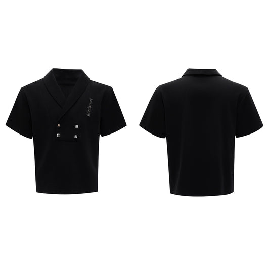 Traje Deportivo Hombre Cuello V con Hombreras Acolchadas y Detalles Metálicos - Image 12