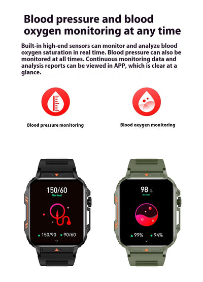 Reloj Deportivo Inteligente con Llamadas y Contador de Pasos - Image 26