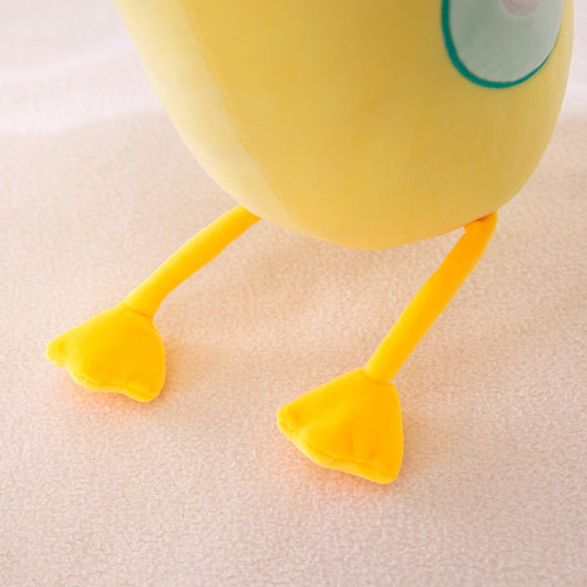 Almohada Decorativa Pollito Amarillo con Patas Largas - Image 4