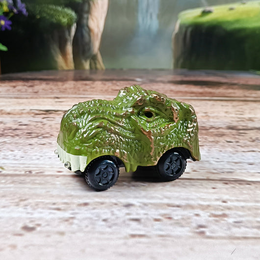 Juguete de Carrera en Pista Eléctrica Tiranosauro Dinosaurio Ensamblable con Simulación - Image 6