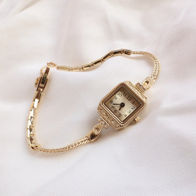 Reloj de Pulsera Cuadrado Retro Elegante con Banda Fina - Image 10