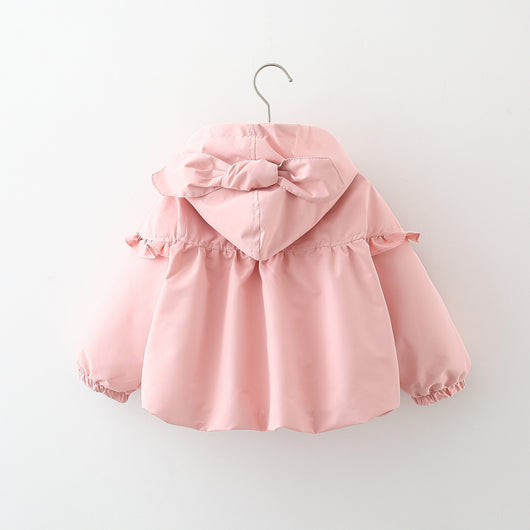 Abrigo Impermeable con Capucha para Niños - Diseño Elegante Midi - Image 3