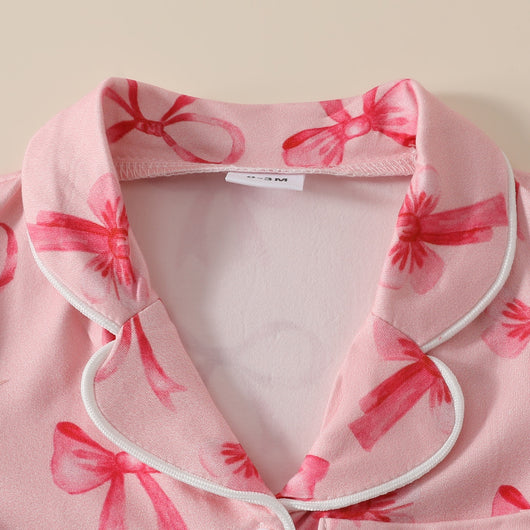 Jumpsuit Infantil Estampado con Moño Personalizado para Niñas - Image 35