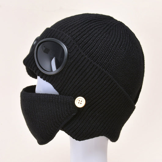 Gafas Aviador con Gorro de Lana Cálido y Forro de Terciopelo - Image 7