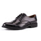 Zapatos de Cuero Casuales con Cordones para Hombre