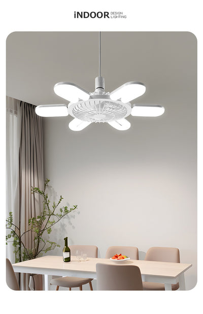 Lámpara Ventilador Inteligente E27 con Control Remoto para Sala y Recámara - Image 21