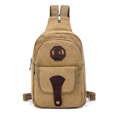 Mochila Crossbody Asimétrica para Viajes y Diario - Image 3