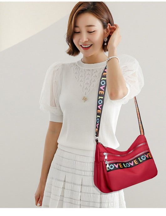 Bolsa Bandolera Oxford de Gran Capacidad con Múltiples Bolsillos - Image 18