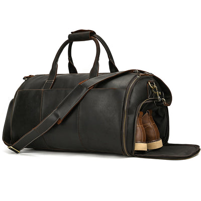 Maletín de Cuero para Viajes de Negocios con Bolsillo para Zapatos - Image 5