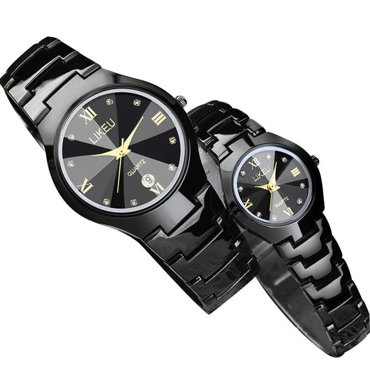 Reloj de Cuarzo Impermeable para Mujer de Temperamento Simple - Image 5