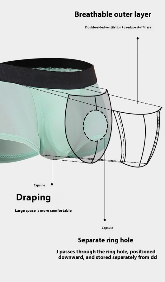 Bóxers Refrescantes Ice Silk para Hombre - Comodidad Extrema en Verano - Image 15