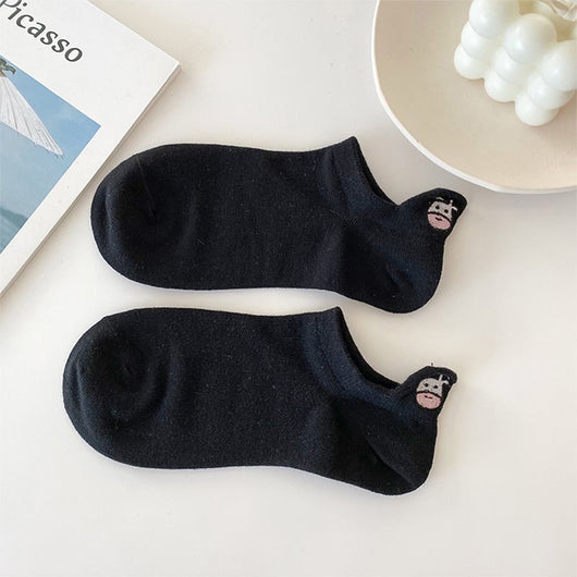 Calcetines de Algodón Bordados Transpirables para Hombre - Image 11