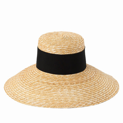 Sombrero de Paja con Ala Ancha para Protección Solar Total - Image 8